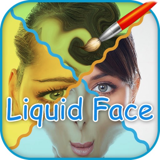 Liquid Face , Comic Face Effects , distort - Funny Photo Warp, Deform , Booth تغير و تشويه الوجه بشكل مضحك تكبير الأنف والعين رسم وتلوين Icon