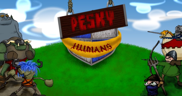 Pesky Humans 2D strategy game screenshot-3