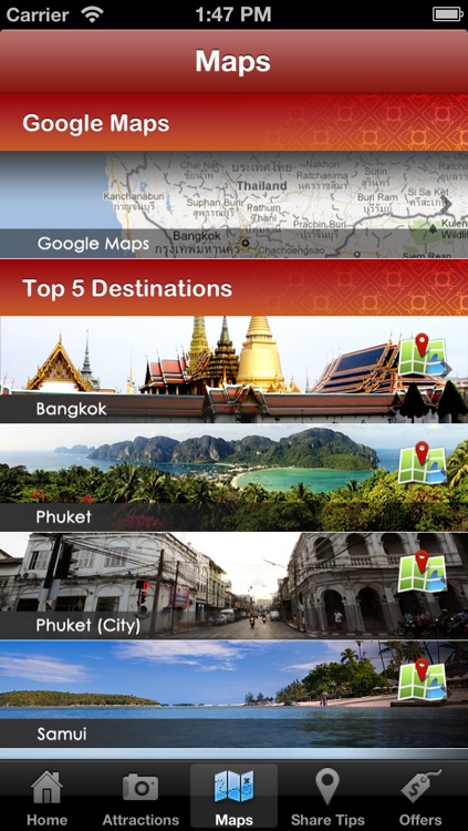 Thailand Travel by DiscoveryThailand.com (Free Version)