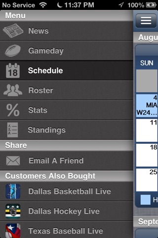 Dallas Football Live screenshot 4