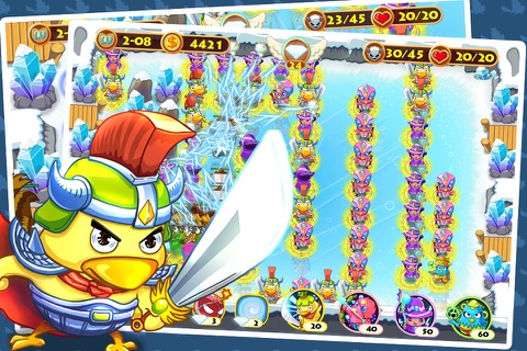 TD Ninja birds Defense screenshot 3