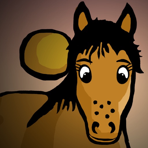 Harold the horse by the hedge Icon