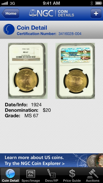 NGC Coin Details