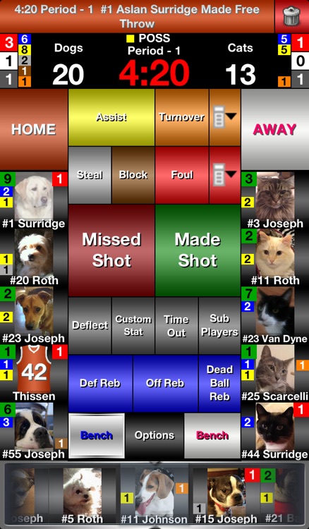 iTouchStats Basketball