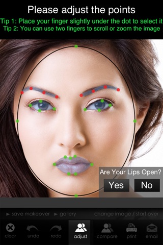 INGLOT Virtual Makeover screenshot 2