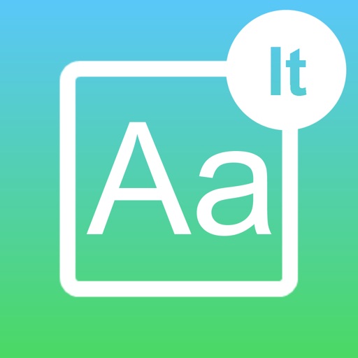 Italian Alphabet. Learning Cards And Quiz iOS App