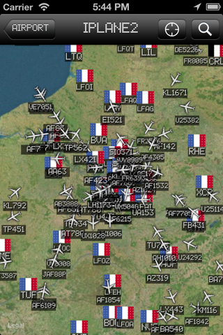 Paris-Orly Airport - iPlane2 Flight Information screenshot 3