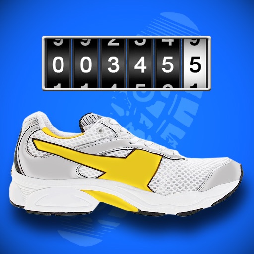 Running Shoe Tracker Free Icon