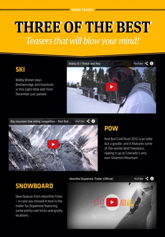 AAA - Snow Travel Magazine - Awesome FREE Digital Ski and Snowboard Holiday Guide for iPhone & iPad! screenshot 3