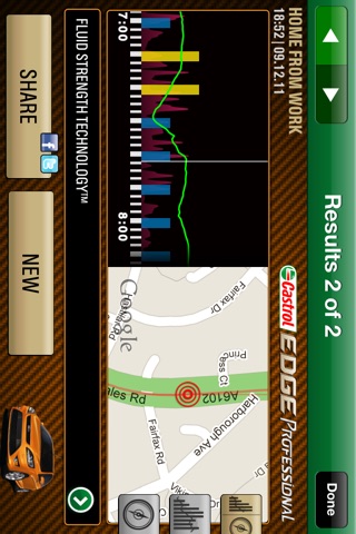 Castrol EDGE Professional Performance Ford Monitor screenshot 3