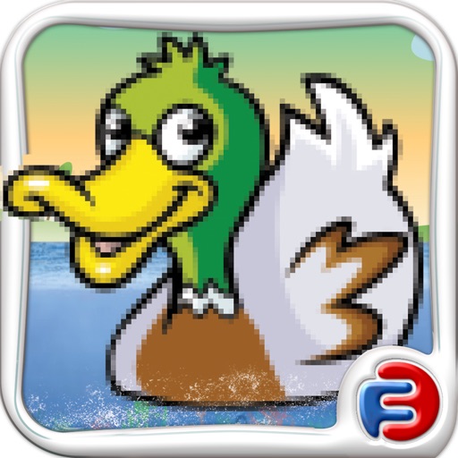 Duck Dive: Flappy Prey Bird Fishing Icon