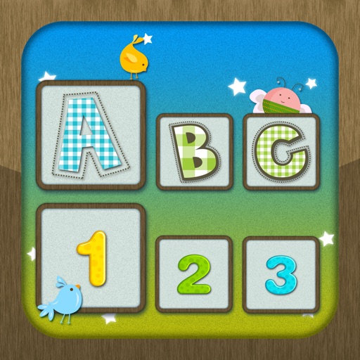 ABC & 123 Image Match Free Icon