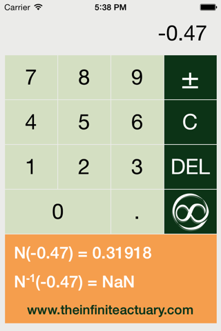 Normal Distribution Calculator screenshot 4