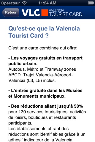 Valencia Tourist Card screenshot 4