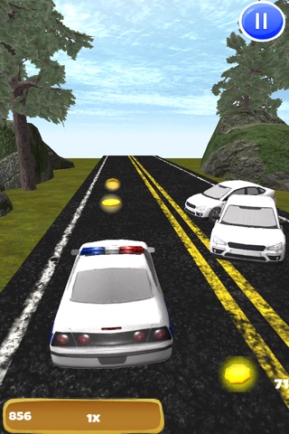 A Police Chase 3D: Endless High Speed Pursuit - FREE Edition screenshot 2