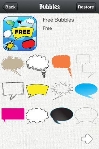 ChatStick Pro - 200+ HD Chat Bubbles for any Pic or Collage FREE screenshot 4