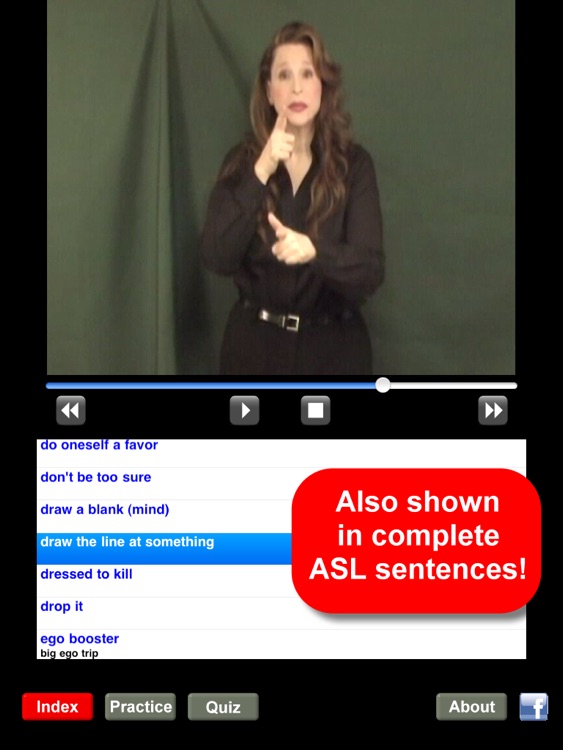 Sign Language Idioms, Vol. 1-2 for iPad!