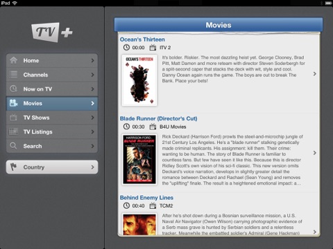 TV+ Guide (iPad edition) screenshot 4