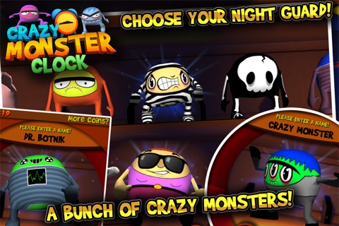 Crazy Monster Clock screenshot 3