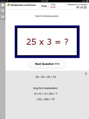 Multiply and Divide for iPad screenshot 4