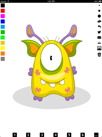 Monsters Coloring Book For Children Learn To Color And Draw A Monster Alien Fantasy Dragon And More App Price Drops