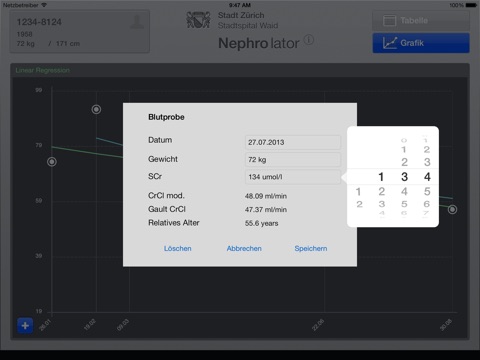 Nephrolator screenshot 3
