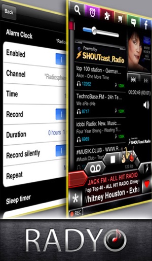 RADYO PRO - Advanced Radio with Silent Recorder, Alarm Clock(圖2)-速報App