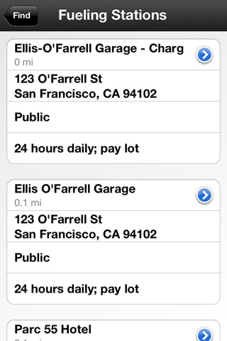 Alternative Fuel Station Finder (Electric,LPG,LNG & Liquid Based) Oil and Gas screenshot 3