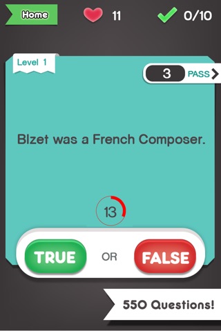 True Or False Quiz Game screenshot 3