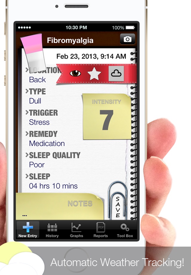 My Pain Diary: Chronic Pain & Symptom Tracker screenshot 3