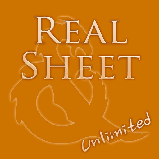 Real Sheet Unlimited: D&D 3.5 Edition iOS App