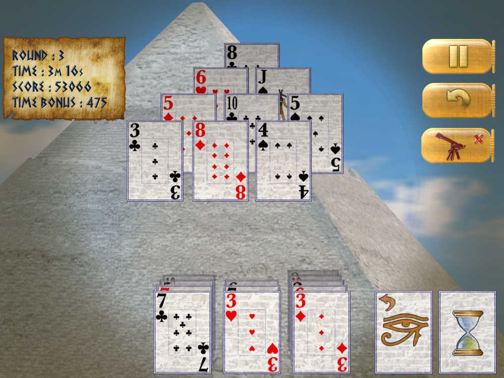 Giza Pyramid Solitaire App for iPhone - Free Download Giza Pyramid ...