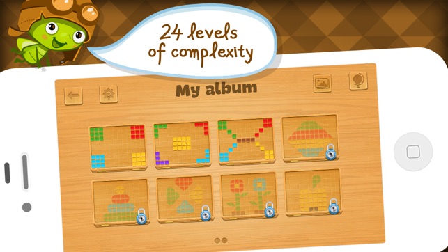 Mosaic Tiles: Art Puzzle Game for Schools by A+ Kids Apps & (圖2)-速報App