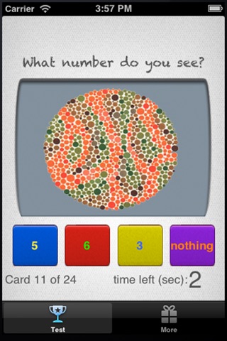 Colorblind Eye Exam Test screenshot 3