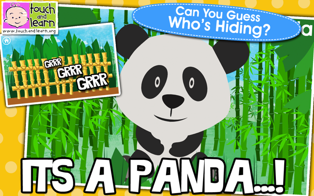 Peekaboo Zoo - Who's Hiding? A fun & educational introductio(圖2)-速報App