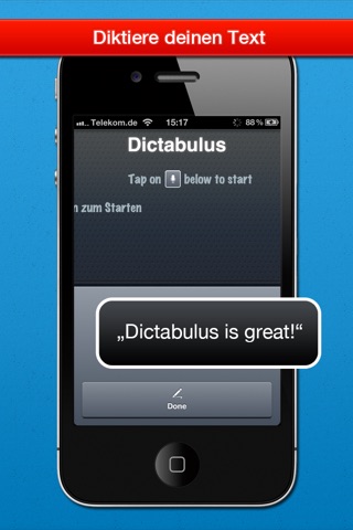 Dictabulus Speech -> Text -> Mac - Dictate Voice Recognition Tool screenshot 2
