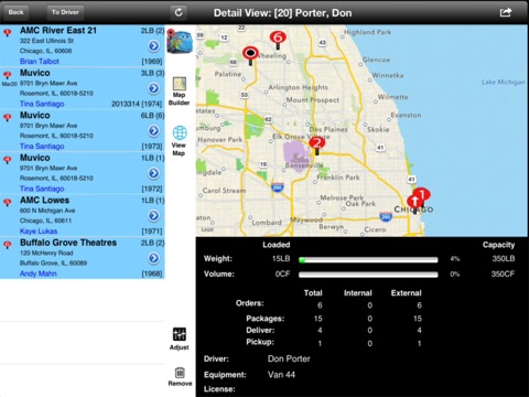 PlanMeNow to Plan and Assign Delivery Orders to Drivers screenshot 2