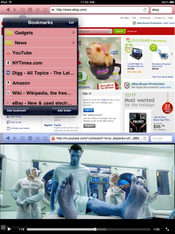 Dual Browser