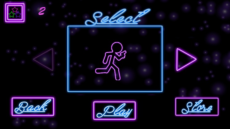 Glow Stick-Man Run : Neon Laser Gun-Man Runner Race Game For Free