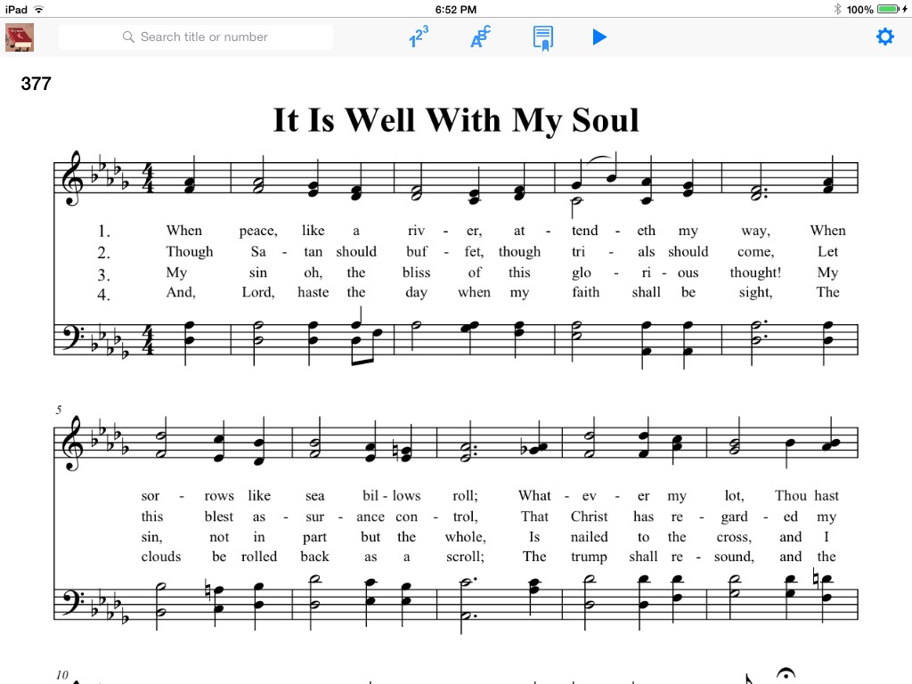 Hymnal Methodist screenshot 2