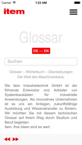 Game screenshot Das Glossar Wörterbuch Maschinenbau apk