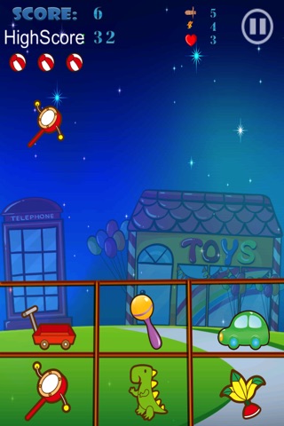 Falling Toys - Catching clutter for packing screenshot 3