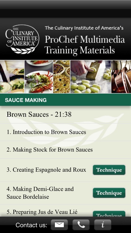 Sauce Making - CIA Cooking Methods