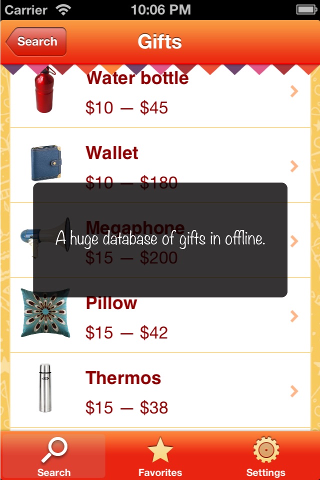 Giftopedia - gift ideas in your pocket ! screenshot 2