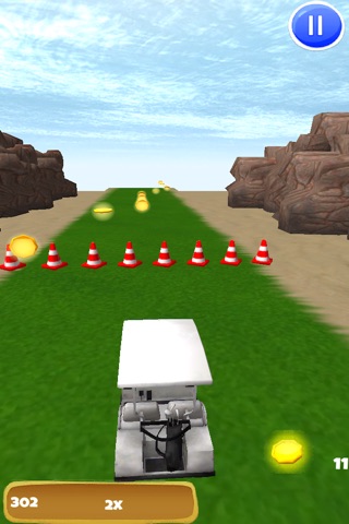A Golf Cart Racer: Crazy Golfer Caddie Race 3D - FREE Edition screenshot 4