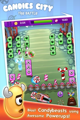 Candies City: The Battle. Join the Candy Supers troop ! screenshot 3