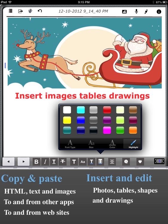 Office Note - Word processor with handwriting & Editor for Google Docs lite