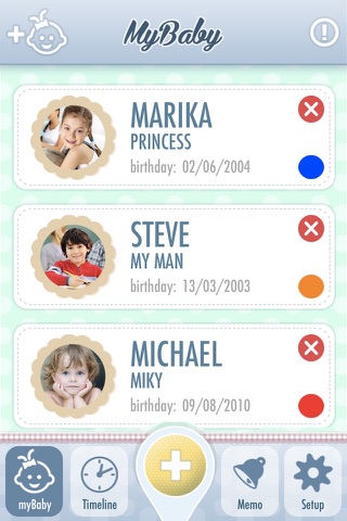 MyBaby Timeline screenshot 3