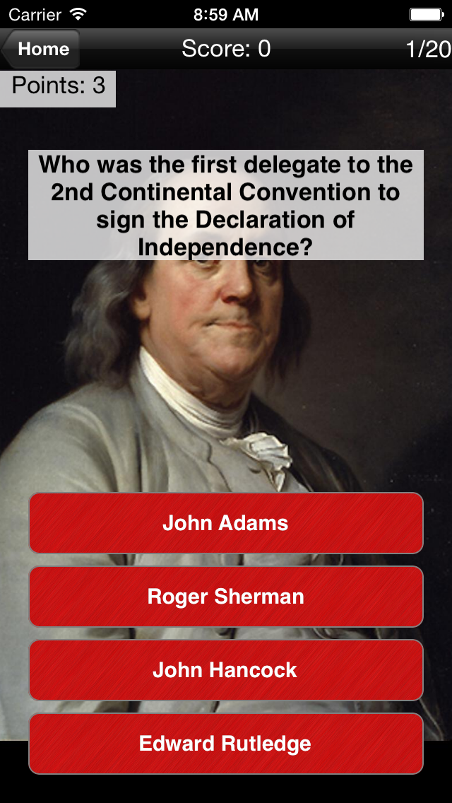 How to cancel & delete American Revolution: History Challenge Lite from iphone & ipad 1