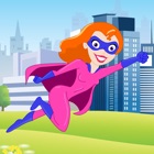 Super Girl - City Super Hero Bouncing Game